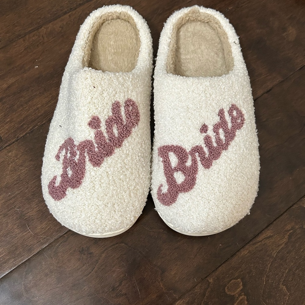 Bride slippers